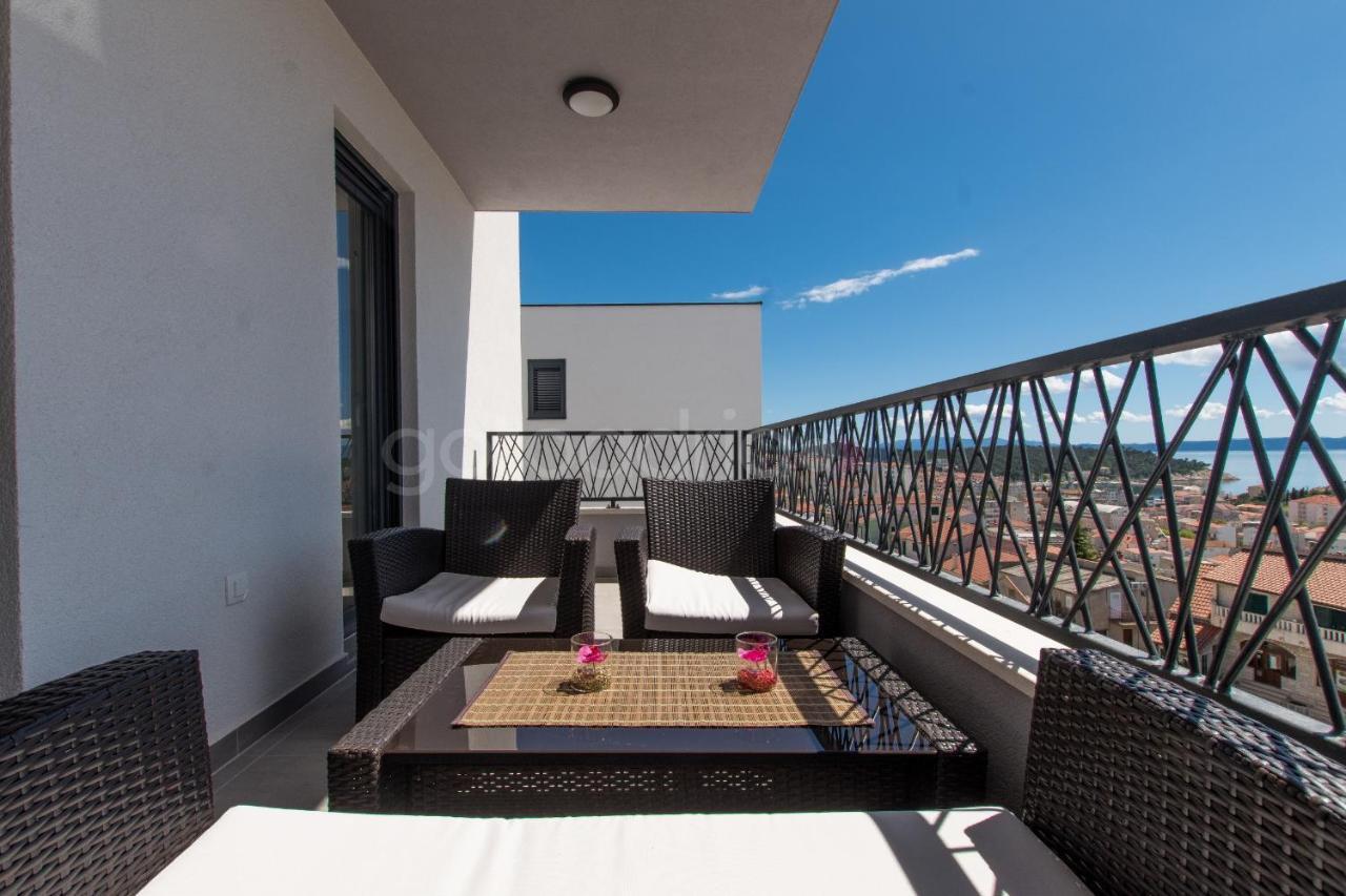 Sea View Apartment Leana Μακάρσκα Εξωτερικό φωτογραφία